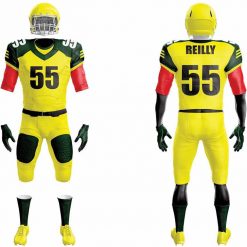 Alternative view of American Football Uniform